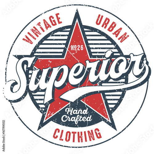 Superior Vintage Urban Clothing - Tee Design For Print