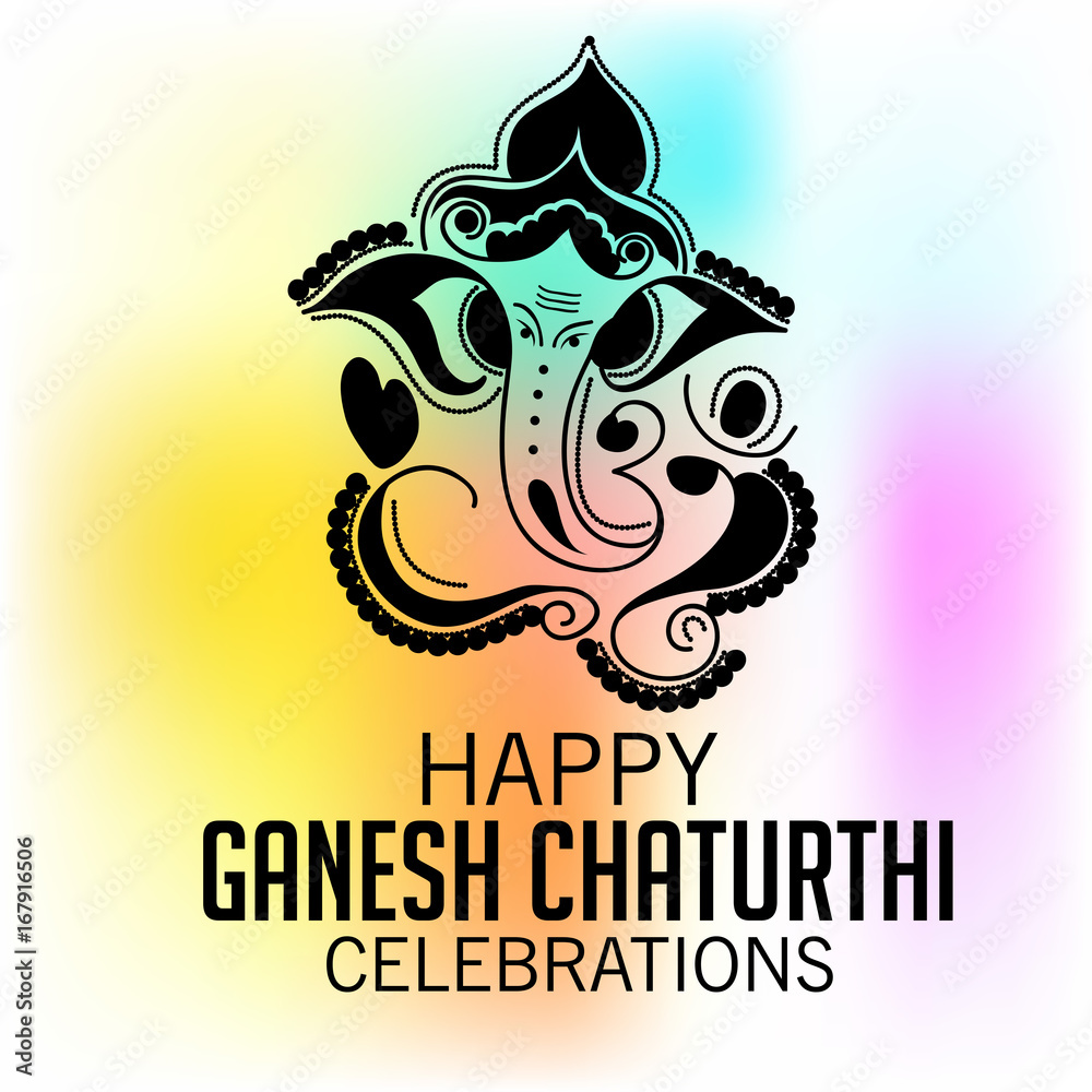 Fototapeta premium Ganesh Chaturthi.