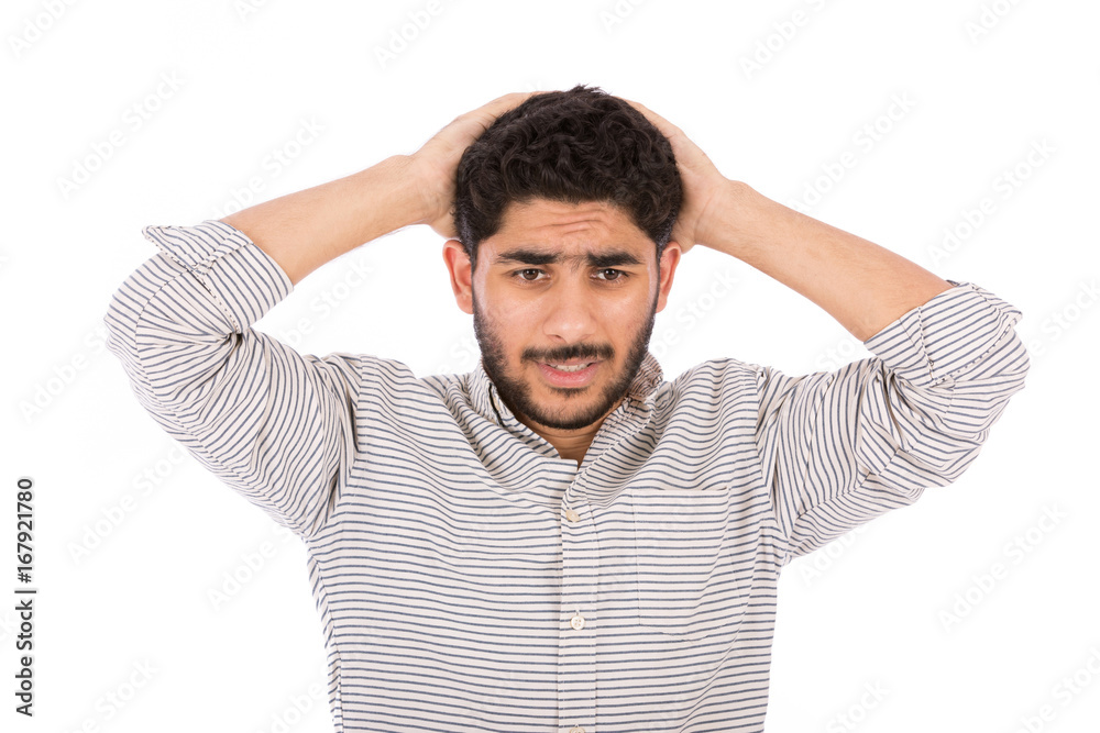 Disappointed young man Disappointed young man