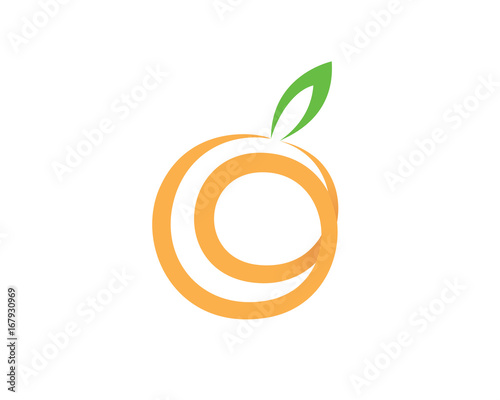 Orange, C Logotype and Fruit Logo