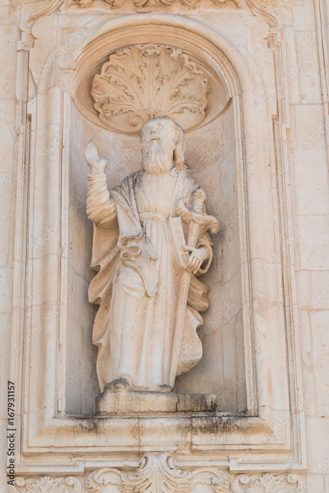 Basilica cathedral of Martina Franca. Puglia. Italy. 