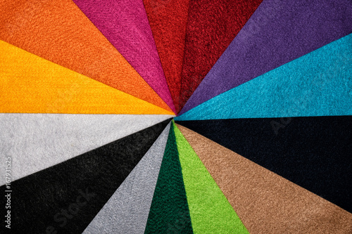 fabric felt various colors