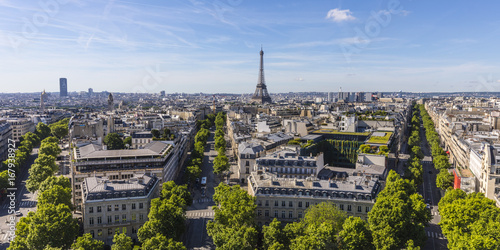 Cityscape of Paris, France photo