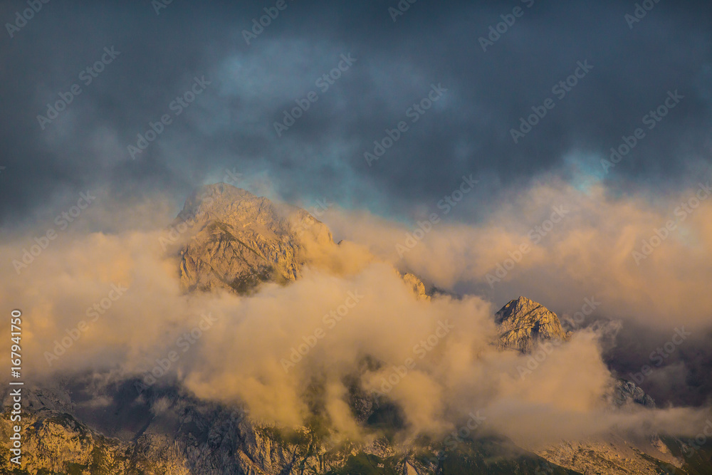 Fototapeta premium Combes des Aravis