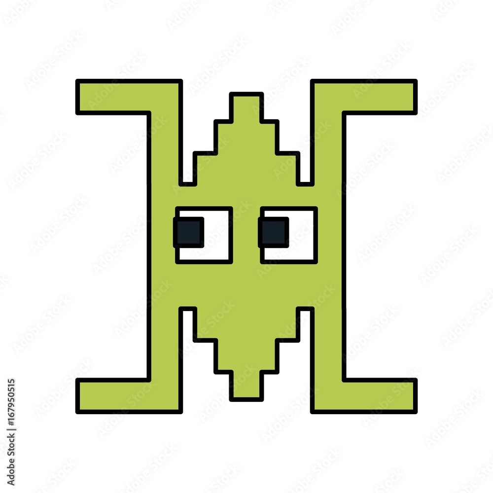 videogame pixel character icon image vector illustration design videogame pixel character icon image vector illustration design