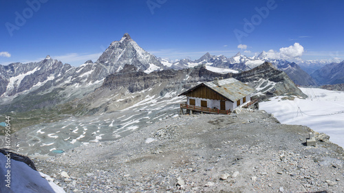 View on Matterhorn from Testa Grigia