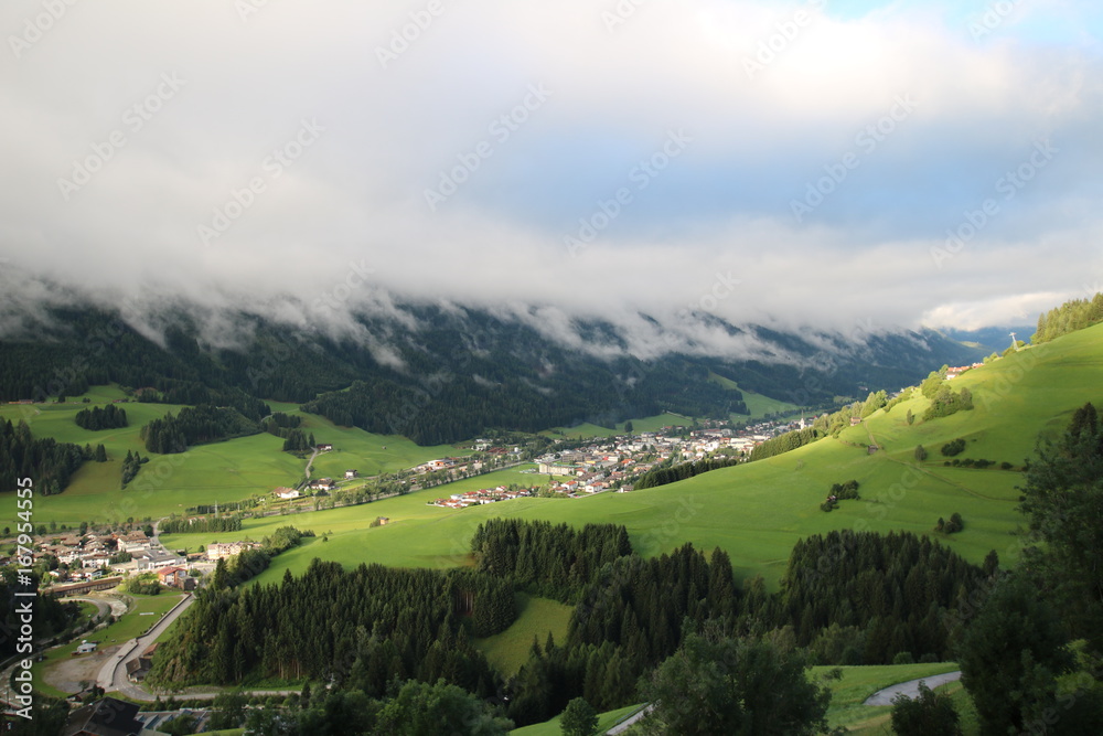 Sillian and Heinfels, Villages in an Alpine Scenery / Osttirol, Tyrol, Austria, Summer Season