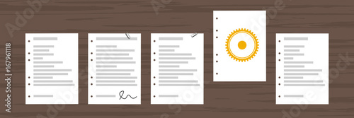 Hervorgehoben - Zahnrad Prozess