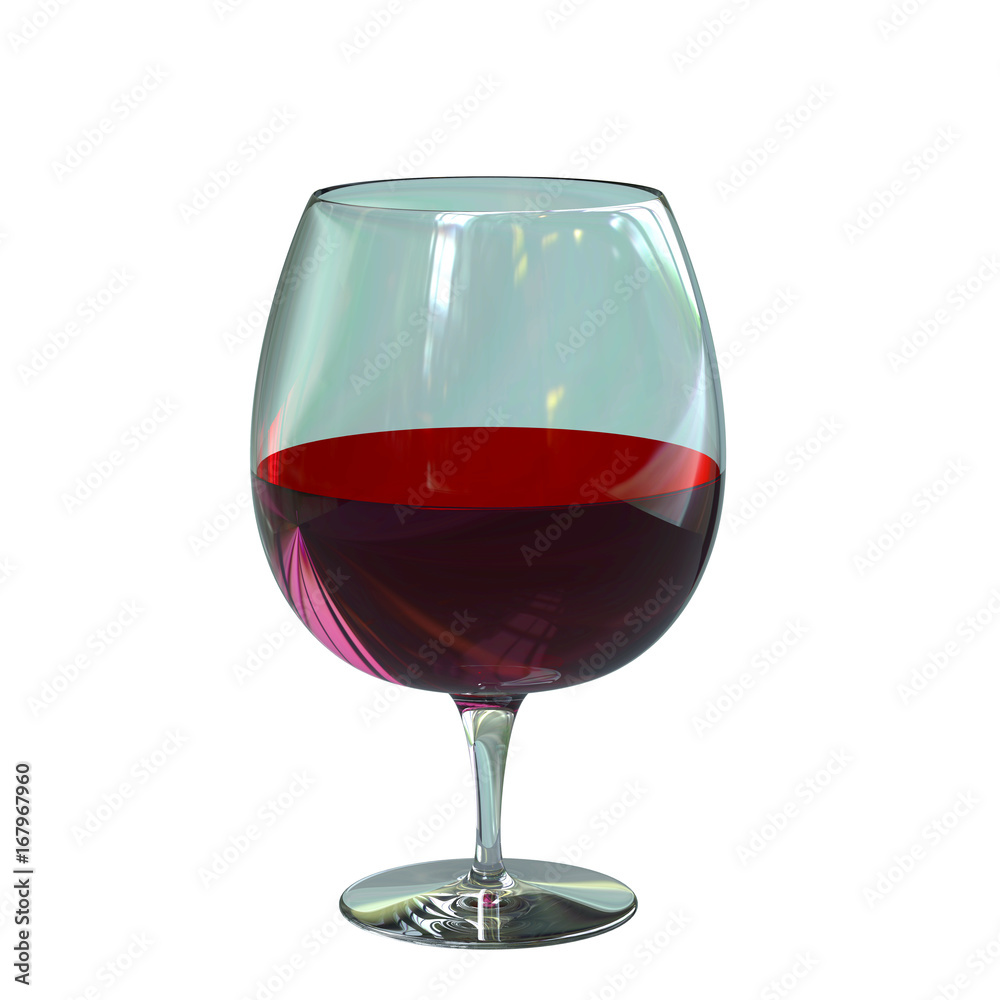Red wine in glass Red wine in glass