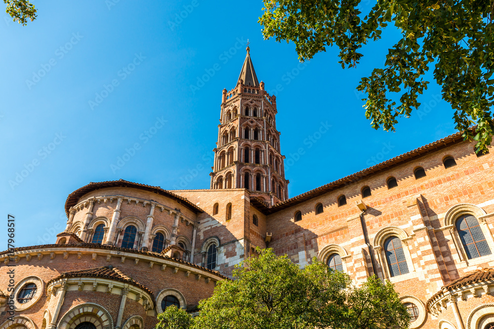 Basilique Saint-Sernin à Toulouse en Haute-Garonne, Occitanie, France