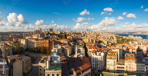 Panorama in Istanbul, Turkey © miklyxa