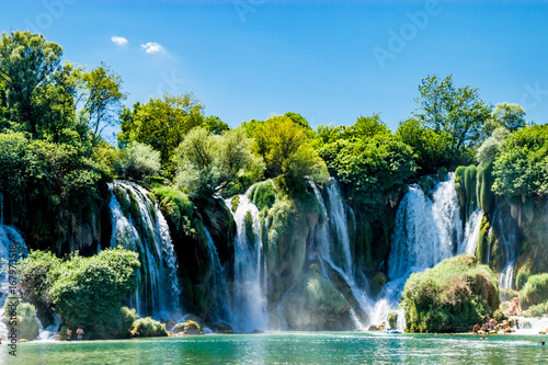 Amazing Kravice Waterfall in Bosnia and Herzegovina