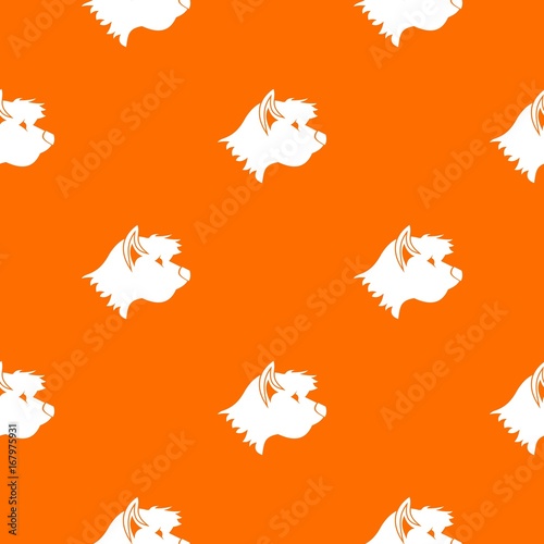 Terrier dog pattern seamless