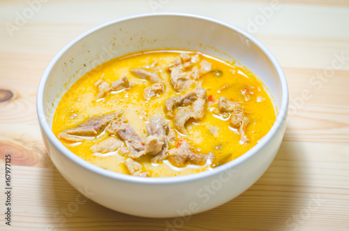 savory curry with chicken, Thailand