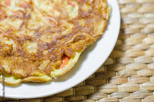 Thai omelette