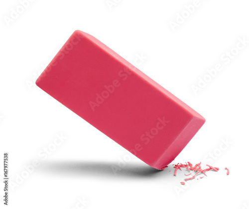 Eraser Pink Erasing photo