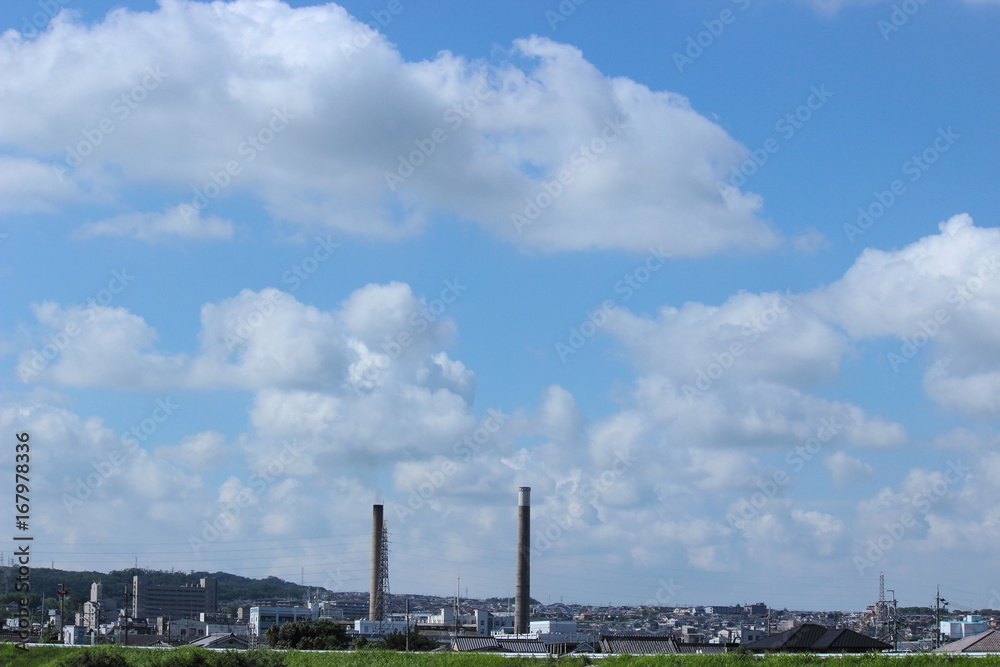 Obraz premium 夏の空