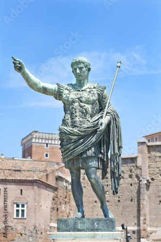 Принти на полотні Augustus: the roman emperor