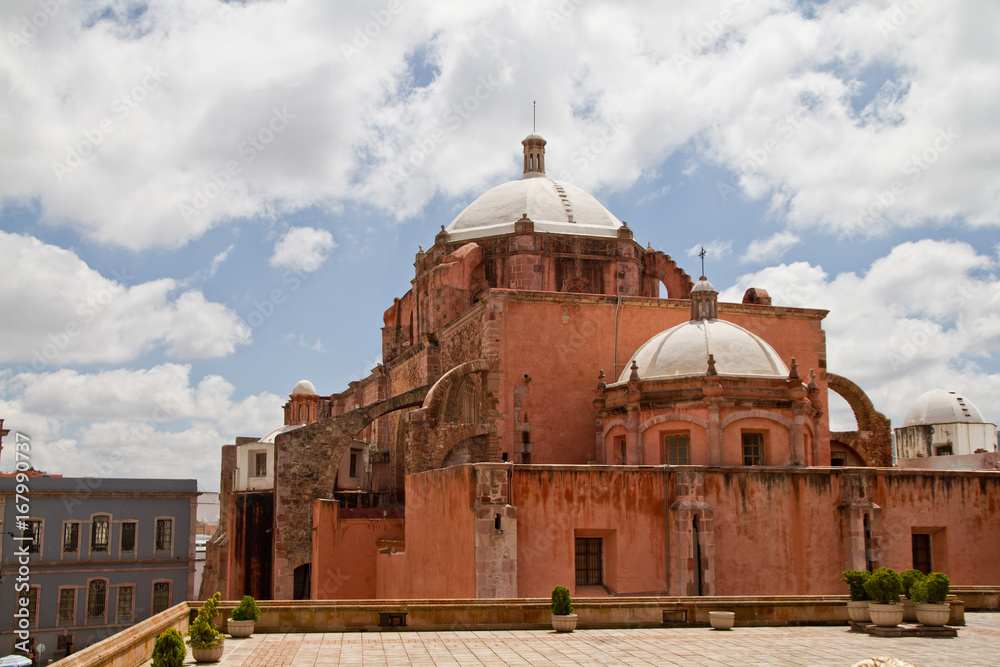 Zacatecas church, Mexico