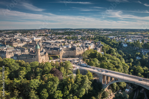 View of Luxembourg city
