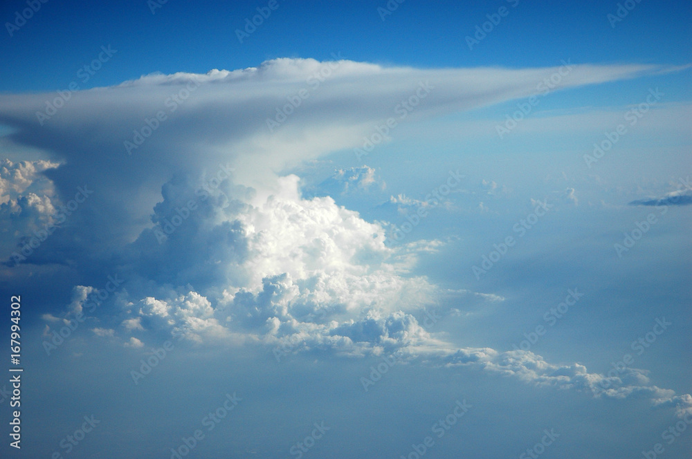 aerial view of dramatic sky and cloud from airplane aerial view of dramatic sky and cloud from airplane