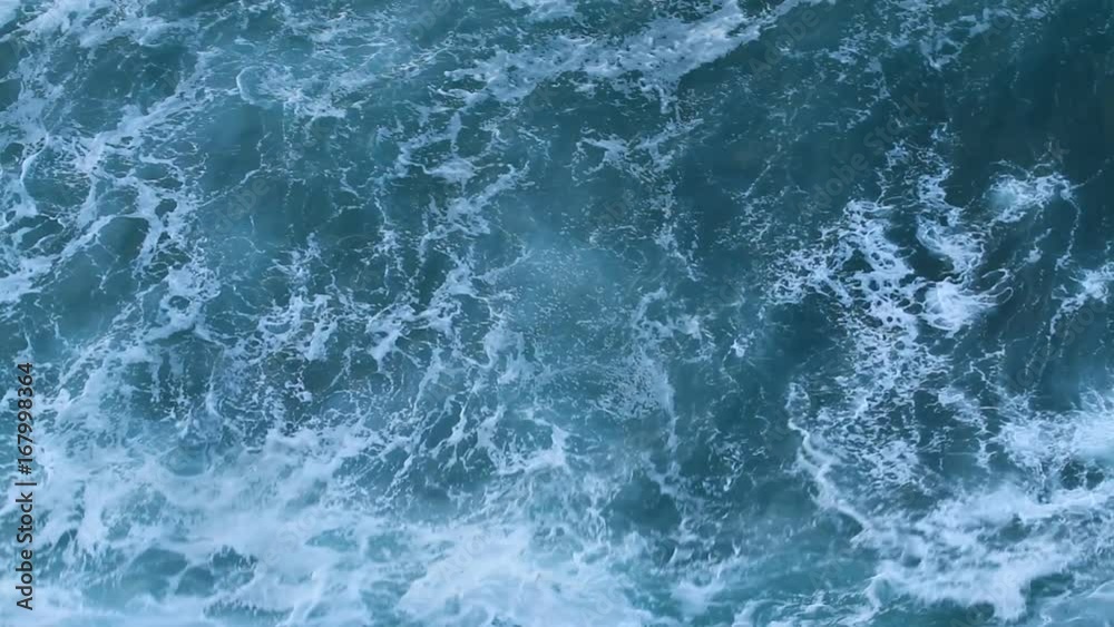 Blue Sea with waves Blue Sea with waves