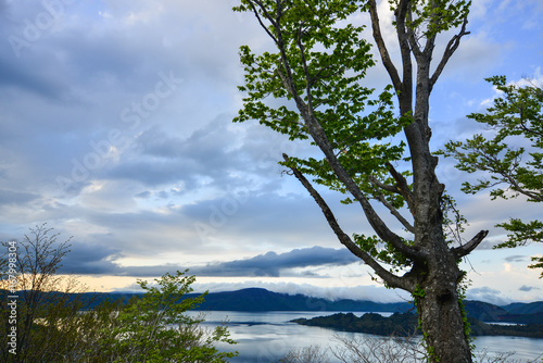 Fototapeta Naklejka Na Ścianę i Meble -  Lake Towada in Tohoku, Japan
