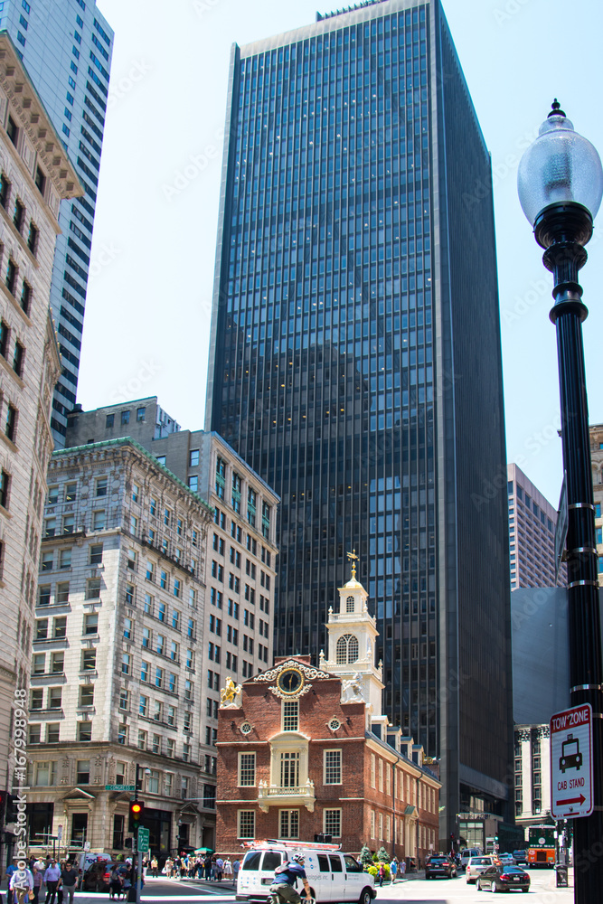 Naklejka premium Boston Old State House