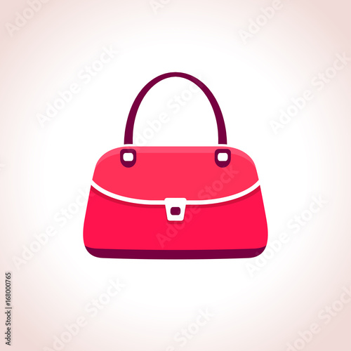 pink hand bag concept