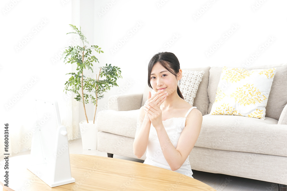 woman hand care woman hand care