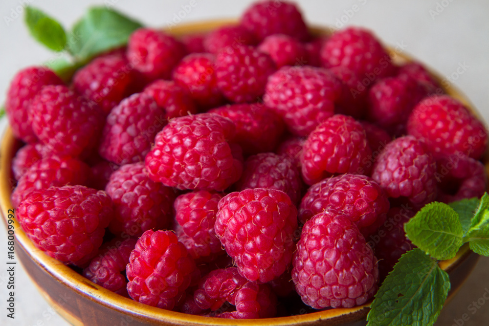 A raspberry dish IV A raspberry dish IV