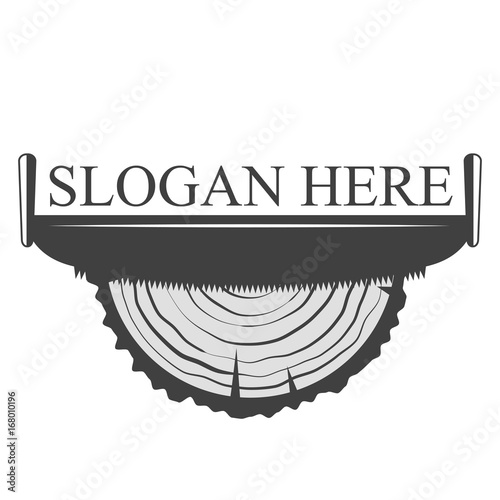 Sawmill logo template