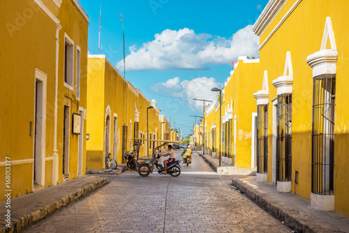 Izamal, the yellow colonial city of Yucatan, Mexico photo