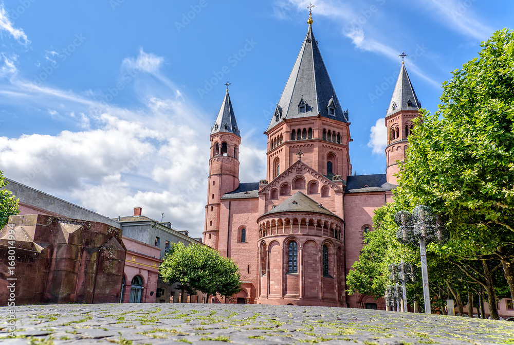 Ταπετσαρία Dom Sankt Martin Mainz Bischofskirche Architektur