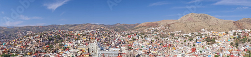 Panorama Guanajuato von der Pípila-Statue © Ben