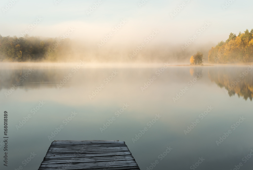 Autumn Lake./ Kashubia,Poland 