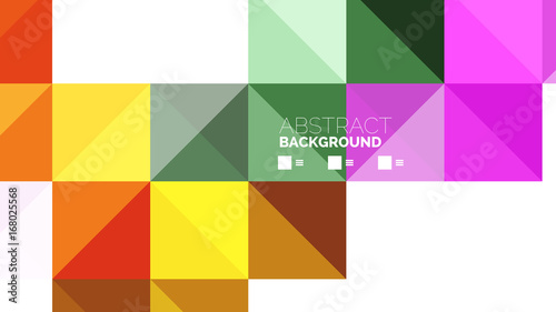Modern geometric presentation background