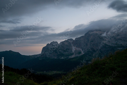 Majestic mountain landscapes of the Caucasian reserve