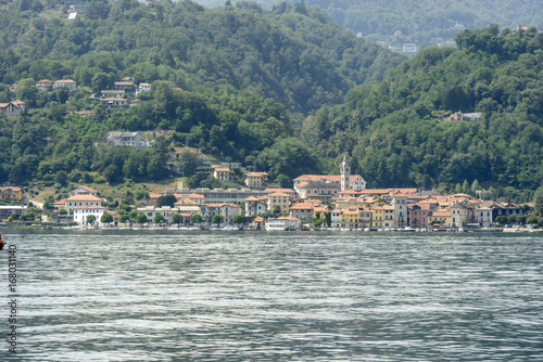 Pella village at Orta lake, Italy
