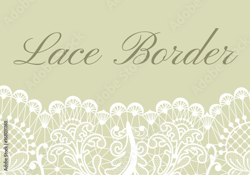 lace border card