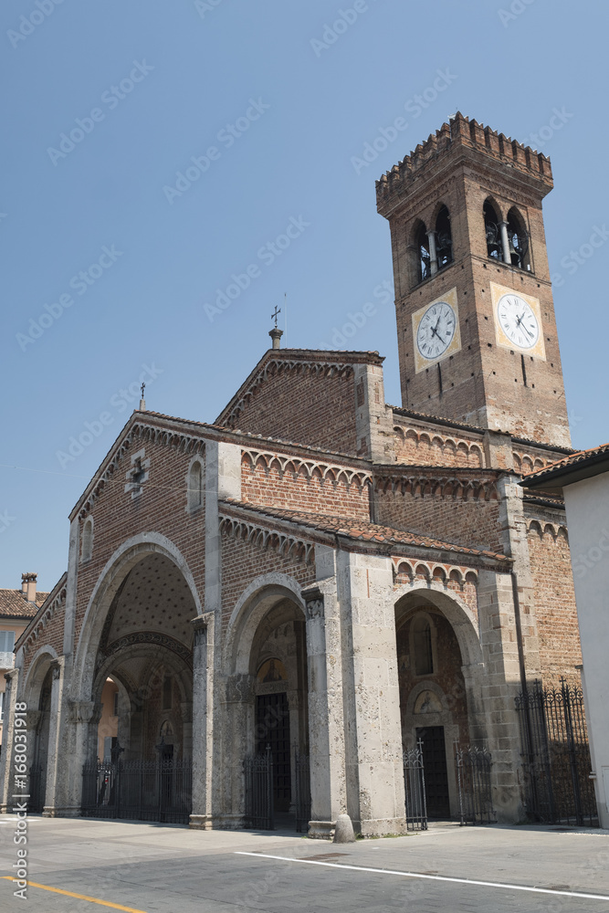 Rivolta d'Adda (Cremona, Italy): San Sigismondo, medieval church