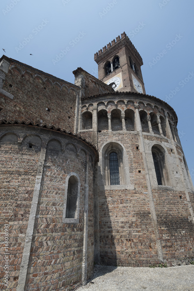 Rivolta d'Adda (Cremona, Italy): San Sigismondo, medieval church