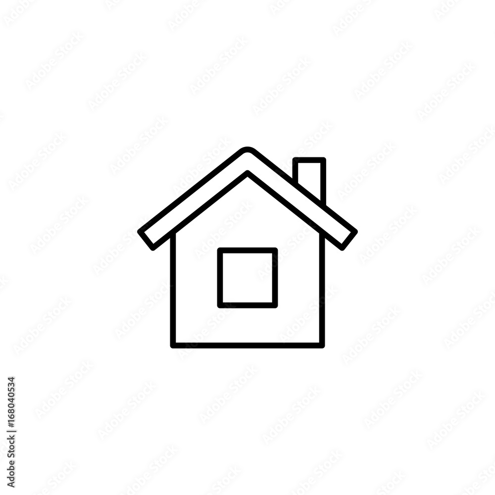 home icon on white background home icon on white background