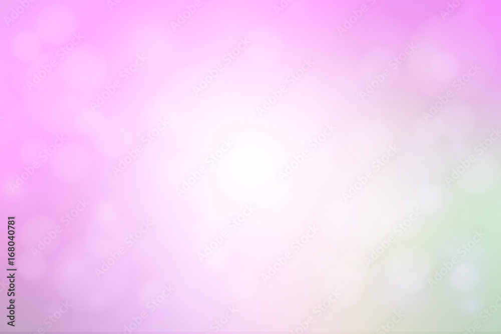 Purple green pink abstract with bokeh lights blurred background Purple green pink abstract with bokeh lights blurred background
