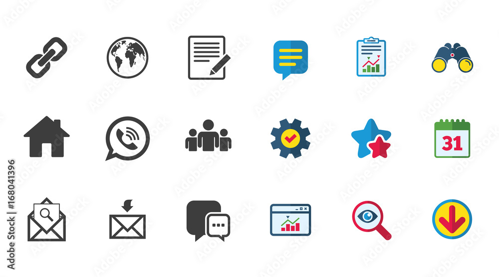 Communication icons. Contact, mail signs. Communication icons. Contact, mail signs.