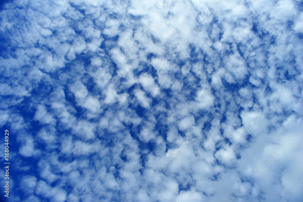White fluffy clouds on blue sky for background. White fluffy clouds on blue sky for background.