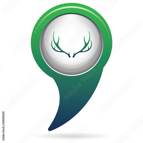 Hunting club logo icon