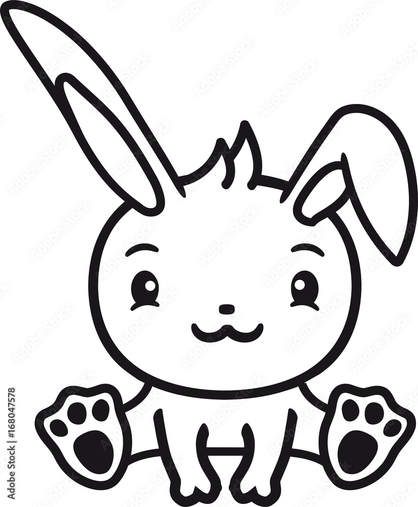 sitzend kaninchen hase klein süß niedlich glücklich sitzend sitzend kaninchen hase klein süß niedlich glücklich sitzend