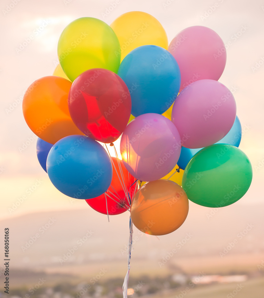 Bouquet of colorefull balloons Bouquet of colorefull balloons