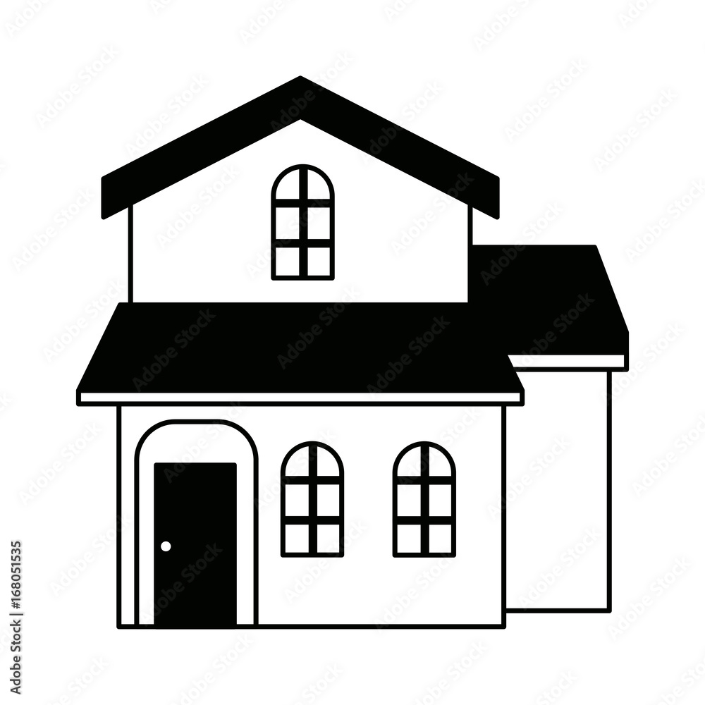 traditional house swiss architecture style isolated on white background vector illustration traditional house swiss architecture style isolated on white background vector illustration